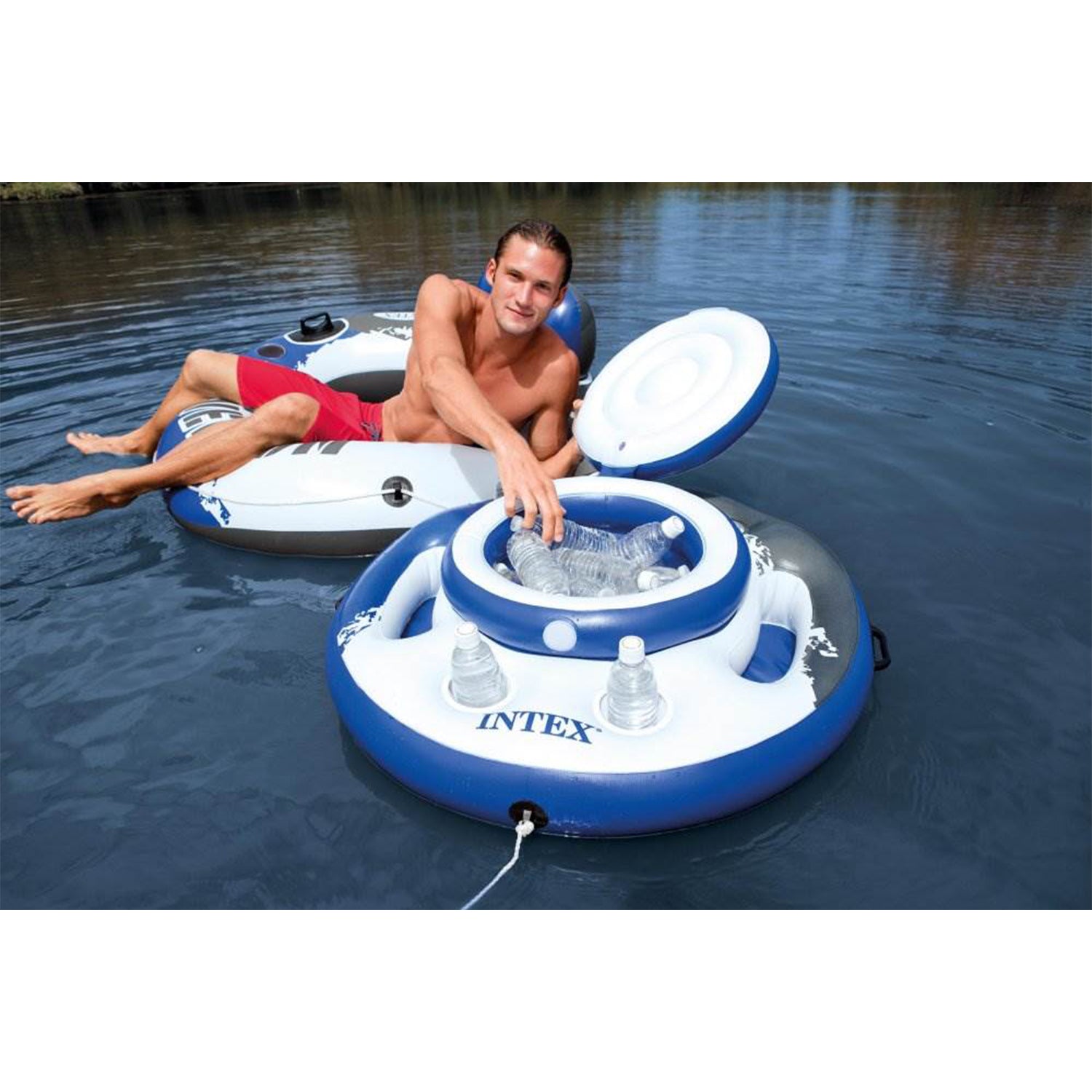 Intex Mega Chill Inflatable Floating Beverage Cooler | 56822EP