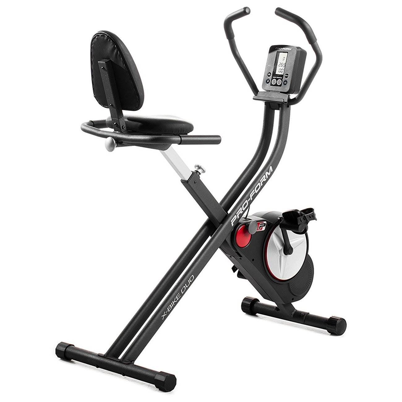 ProForm X-Bike Duo Upright & Recumbent Frame SpaceSaver Exercise Bike (Open Box)