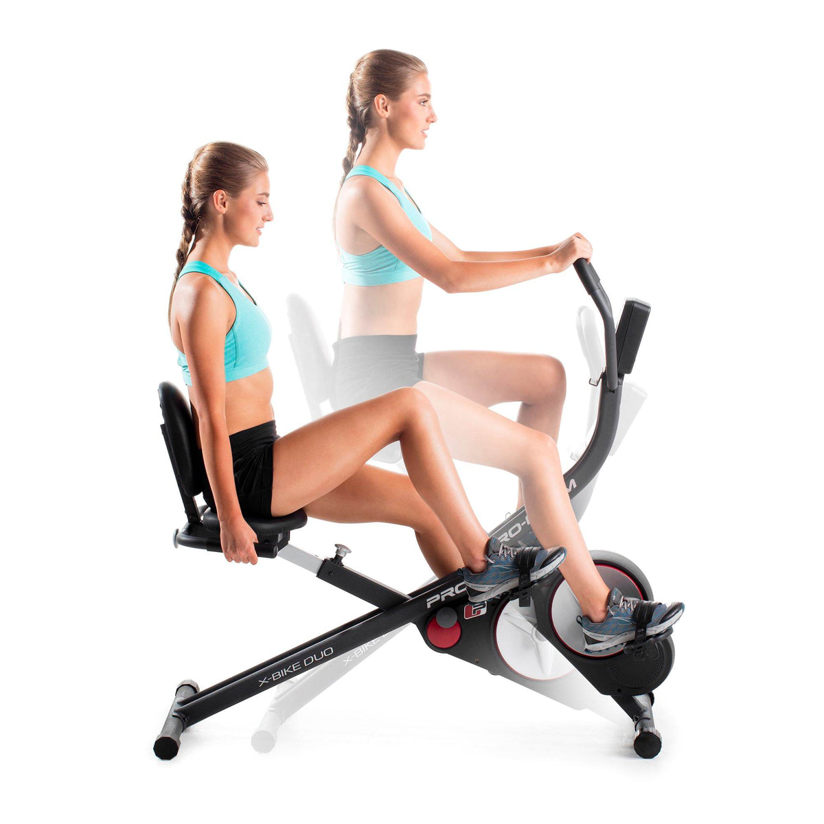 ProForm X-Bike Duo Upright & Recumbent Frame SpaceSaver Exercise Bike (Open Box)