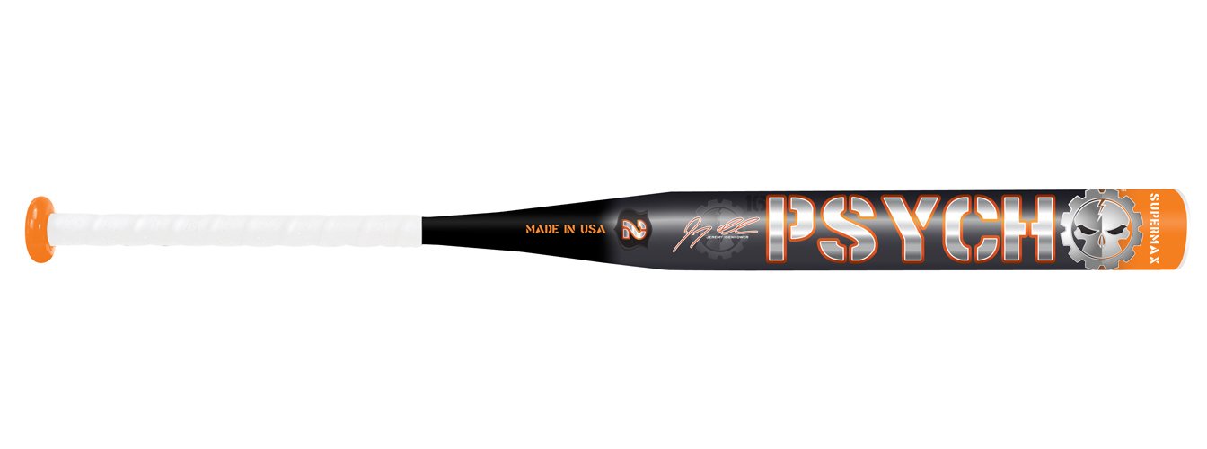 MIKEN Psycho Supermax USSSA SPIZMU (-6) Slowpitch Softball Bat - 34"/28oz