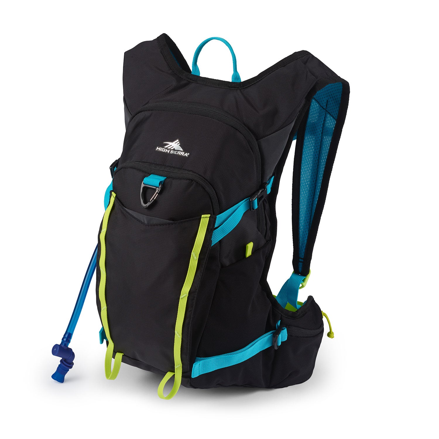 High Sierra 2.0 16L Hydration Water Backpack for Active Hiking, Black (Open Box) - VMInnovations