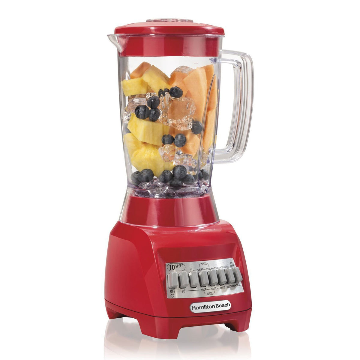 Hamilton Beach 48 Ounce Countertop Blender with The Blender Bible Recipe Guide