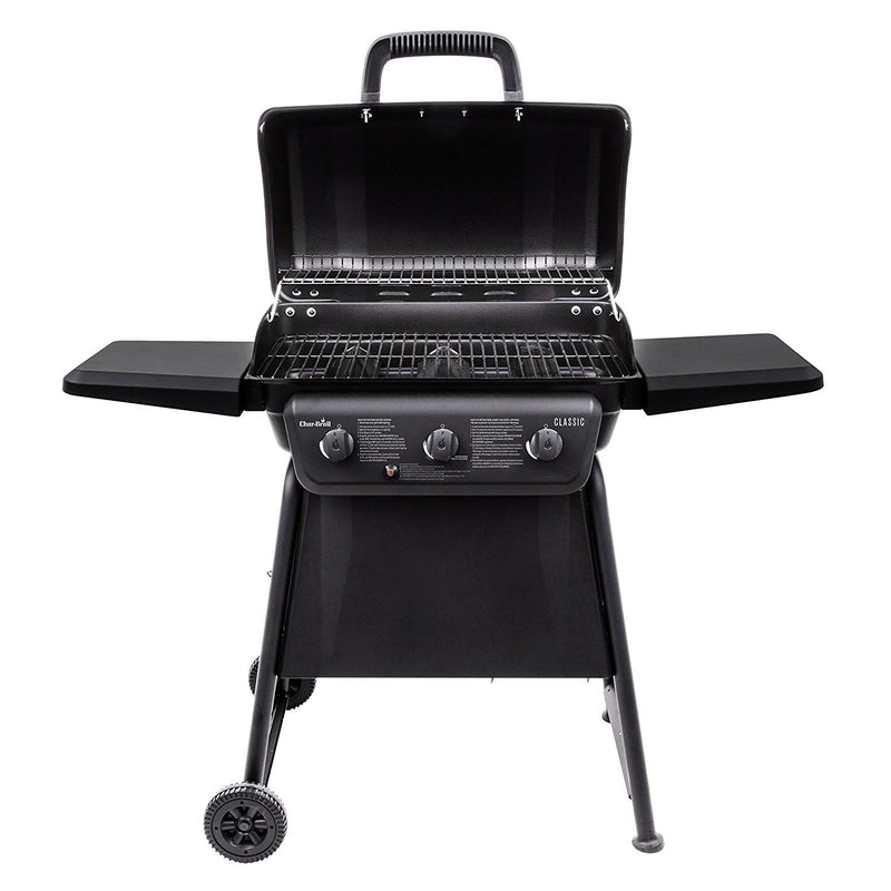 Char-Broil Classic 3 Burner Outdoor Backyard BBQ Propane Gas Grill (2 Pack)