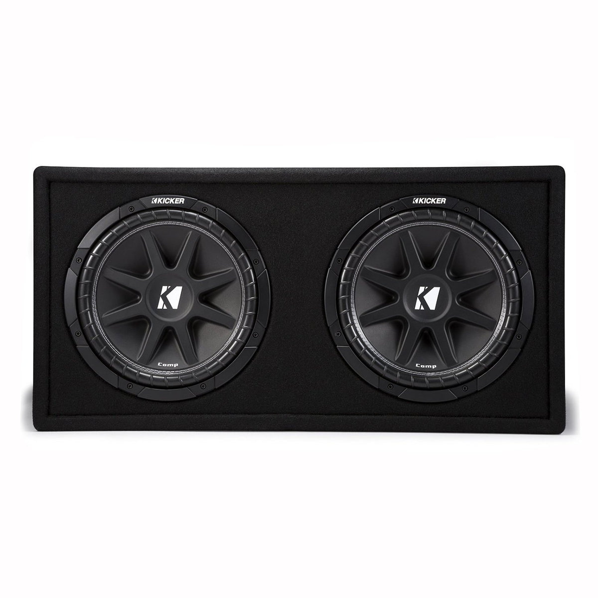 Kicker 43DC122 12 Inch 600 Watt Comp Dual Car Audio Loaded Subwoofer (4 Pack)