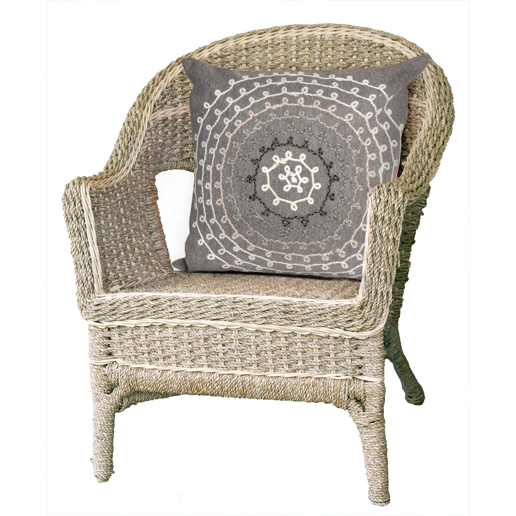 Liora Manne Visions II Indoor Outdoor Patio Accent Pillow, Ombre, 20 x 20 Inch - VMInnovations