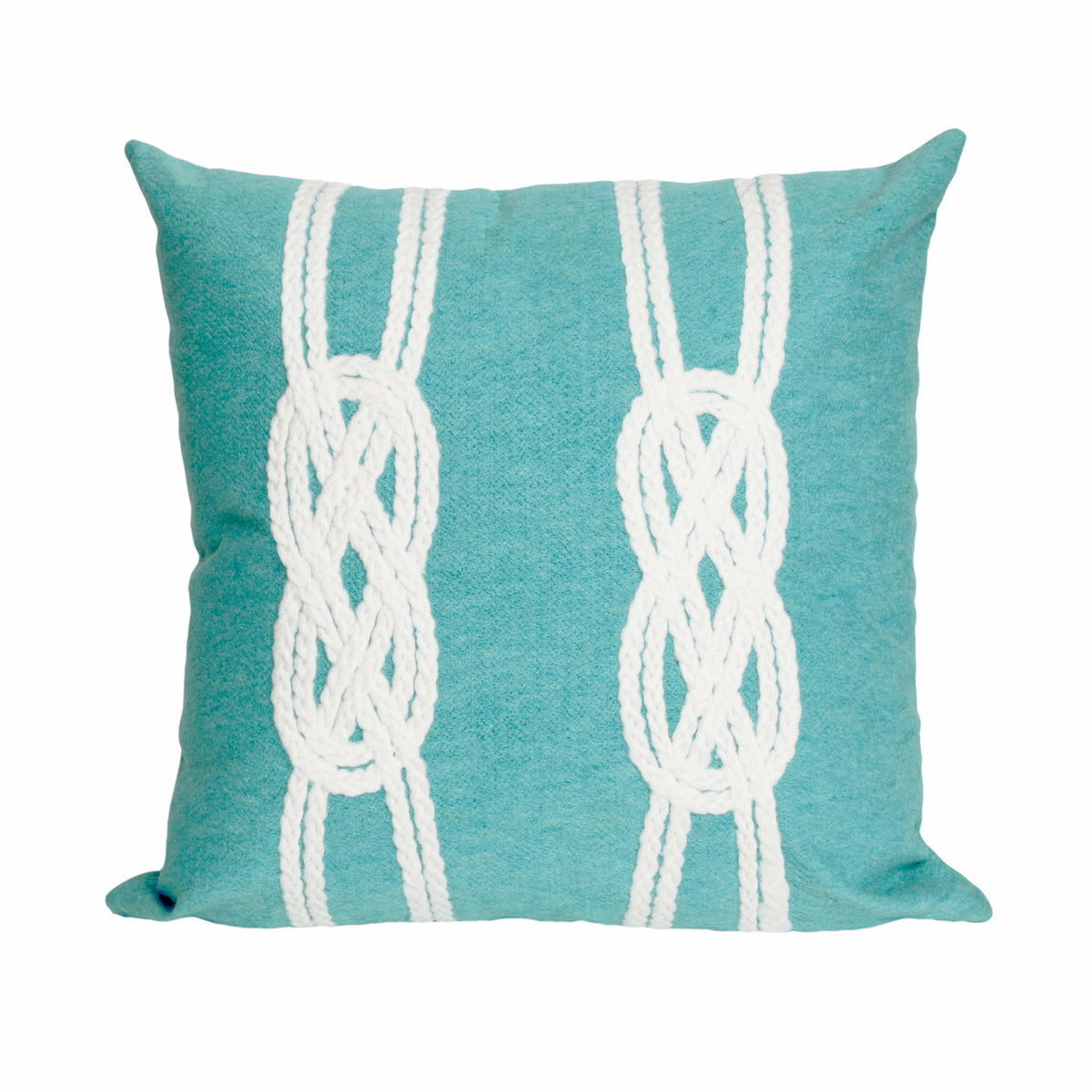 Liora Manne Visions II Indoor Outdoor Accent Pillow, Double Knot, 20 x 20 Inch