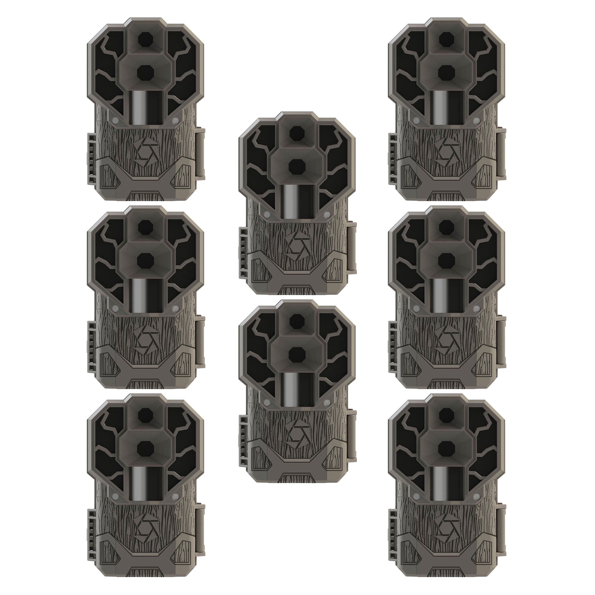 Stealth Cam 30MP Ultra High Res 4K HD No Glo IR Game Trail Camera (8 Pack)