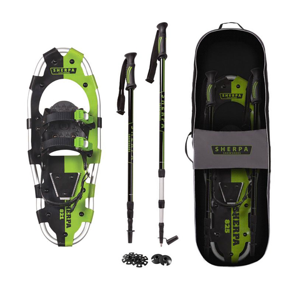 Yukon Charlies 8 x 21" Sherpa Series Backcountry Hiking Trekking Snow Shoe Kit