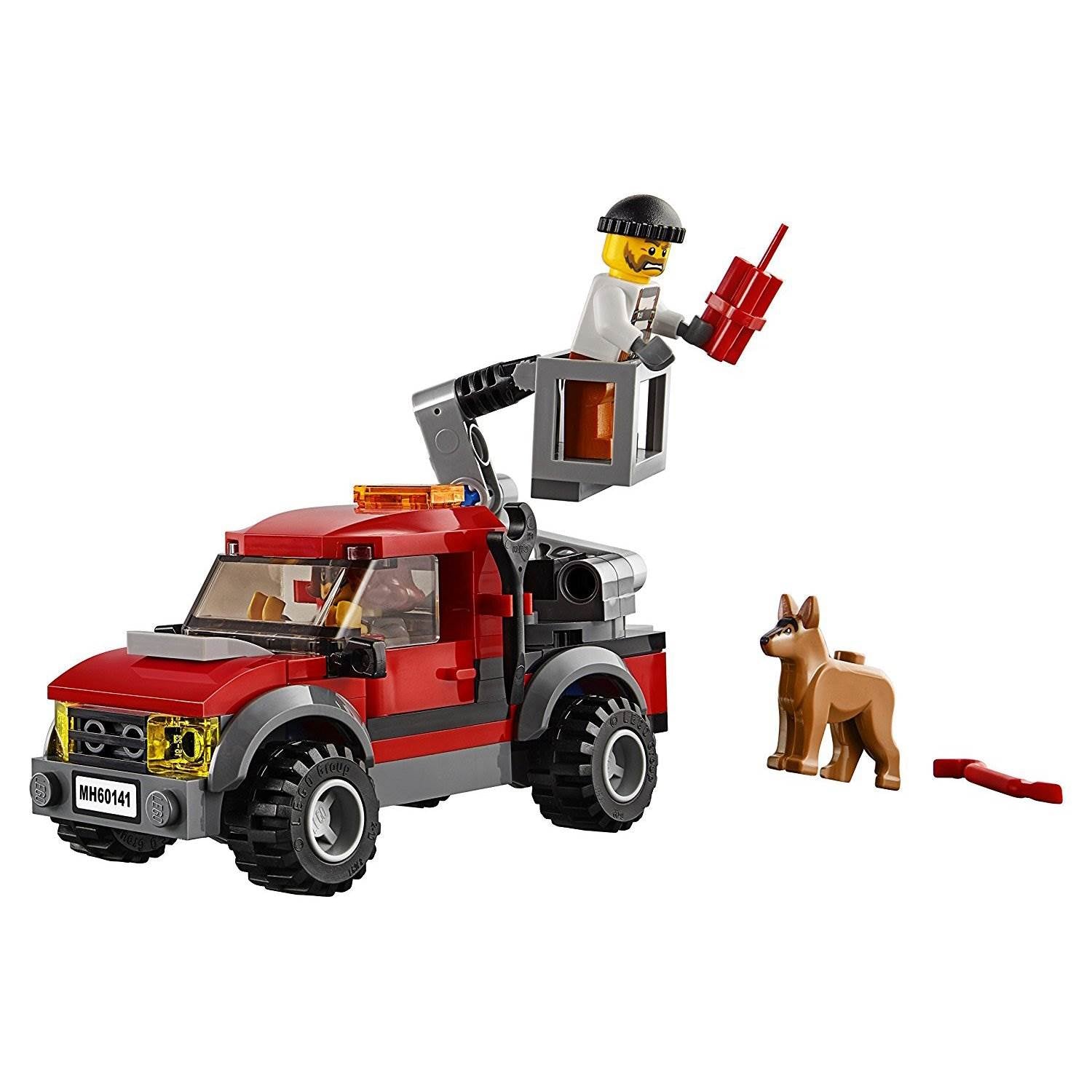 LEGO City Police Station Car Helicopter Motorbike Building Play Set (Open Box)