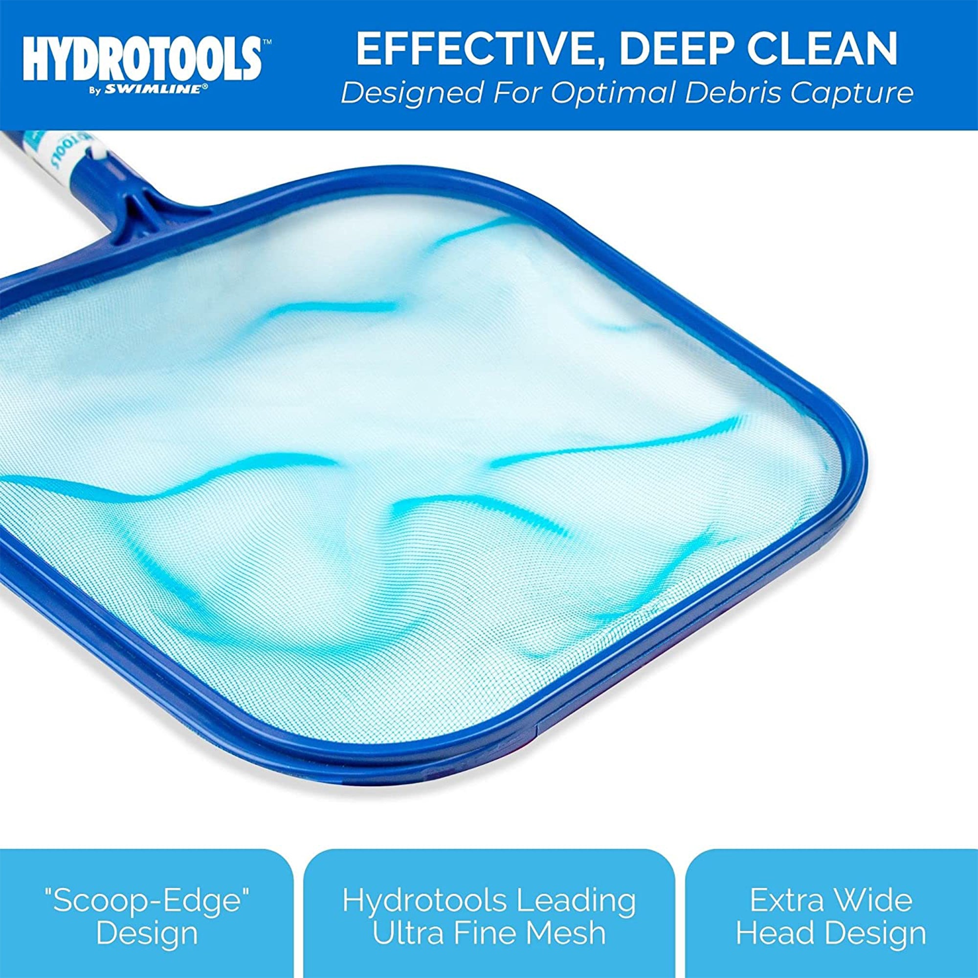Hydrotools 8005 Residential Swimming Pool/Spa Leaf Skimmer Mesh Net | Open Box