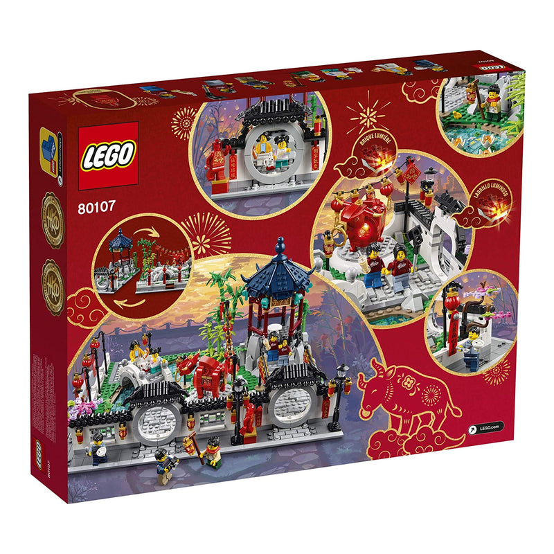 LEGO 80107 Spring Lantern Festival 1,793 Piece Block Building Set for Kids 8+