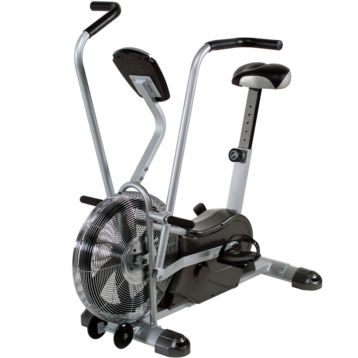 Marcy Air Cardio Fitness Training Workout Bike with Exercise Arms | Open Box