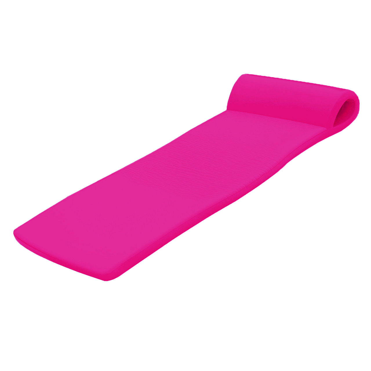 TRC Recreation 1.75" Thick Foam Lounger Raft Pool Float, Flamingo Pink (Used) - VMInnovations