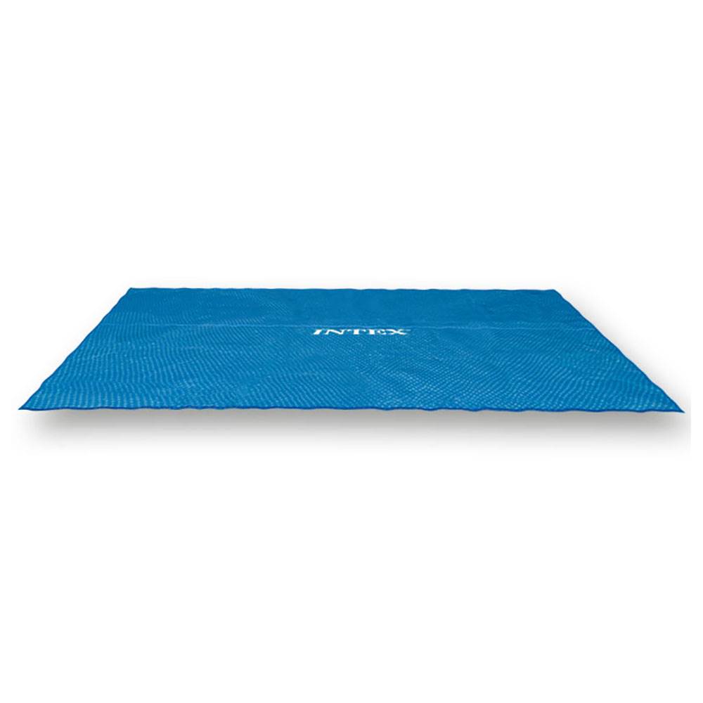 Intex 12 x 24 Foot Rectangular Solar Frame Set Swimming Pool Cover | Used