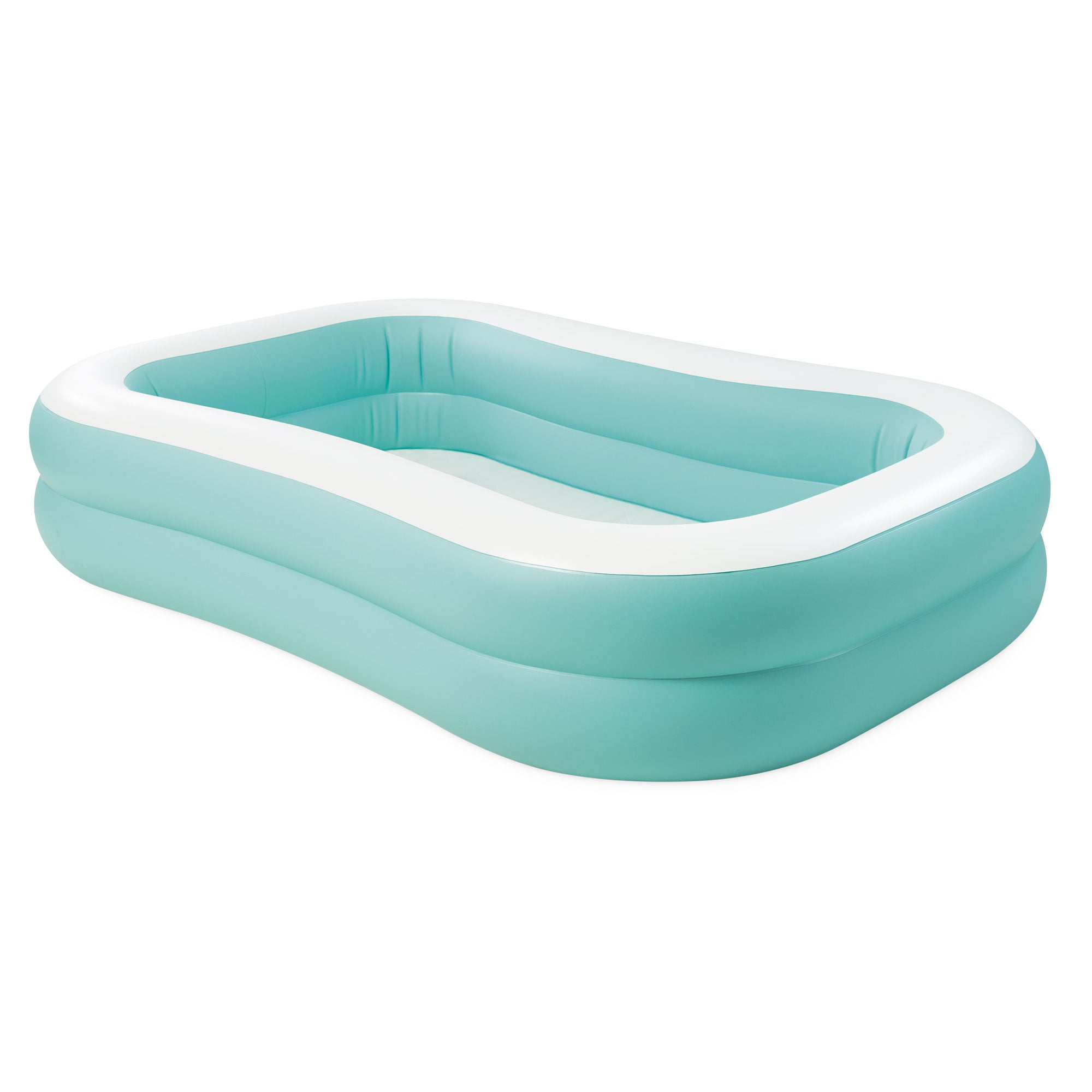 Intex Outdoor Inflatable Family Swimming Pool Swim Center, Orange (Open Box) - VMInnovations