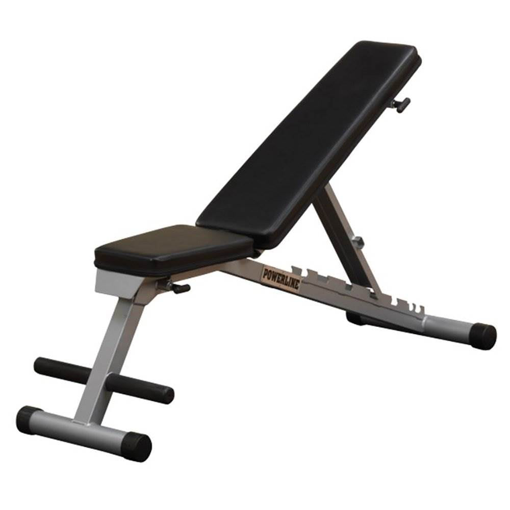 Body Solid Powerline Flat Folding Home Gym Workout Multi-Bench Press (For Parts)