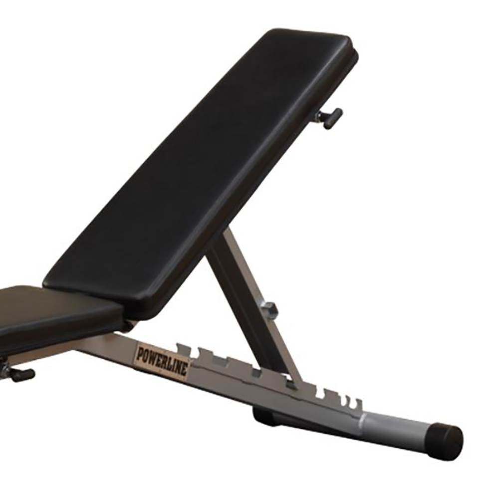 Body Solid Powerline Flat Folding Home Gym Workout Multi-Bench Press (For Parts)