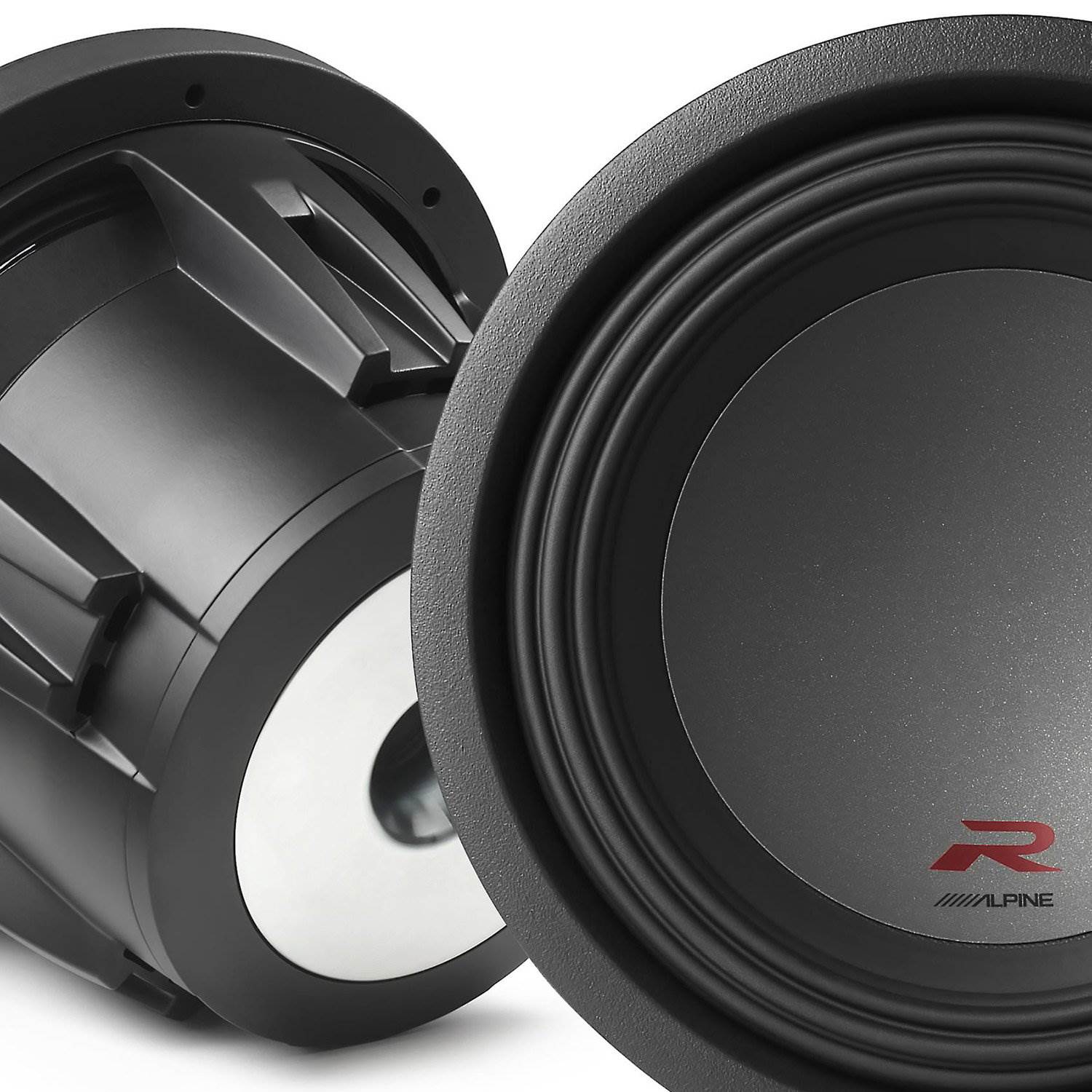 Alpine Type R 10 Inch 2250 Watt Max 4 Ohm Car Audio Subwoofer R-W10D4 (Open Box)