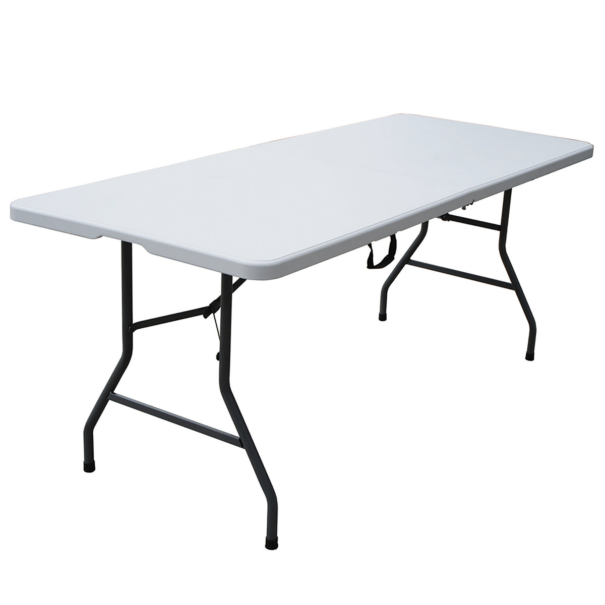 Plastic Development Group 6' Folding Banquet Table & Folding Chairs (4 Pack)
