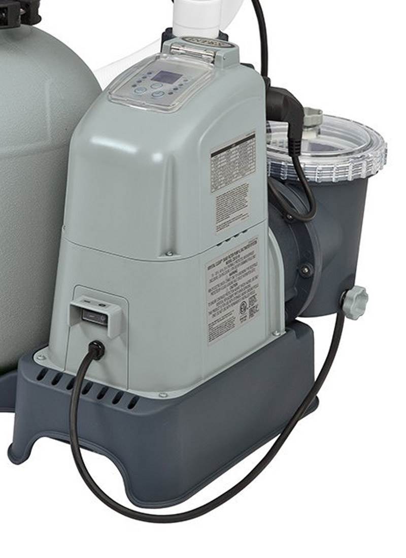 Intex 1600 GPH Saltwater System & Sand Filter Pump | 28675EG