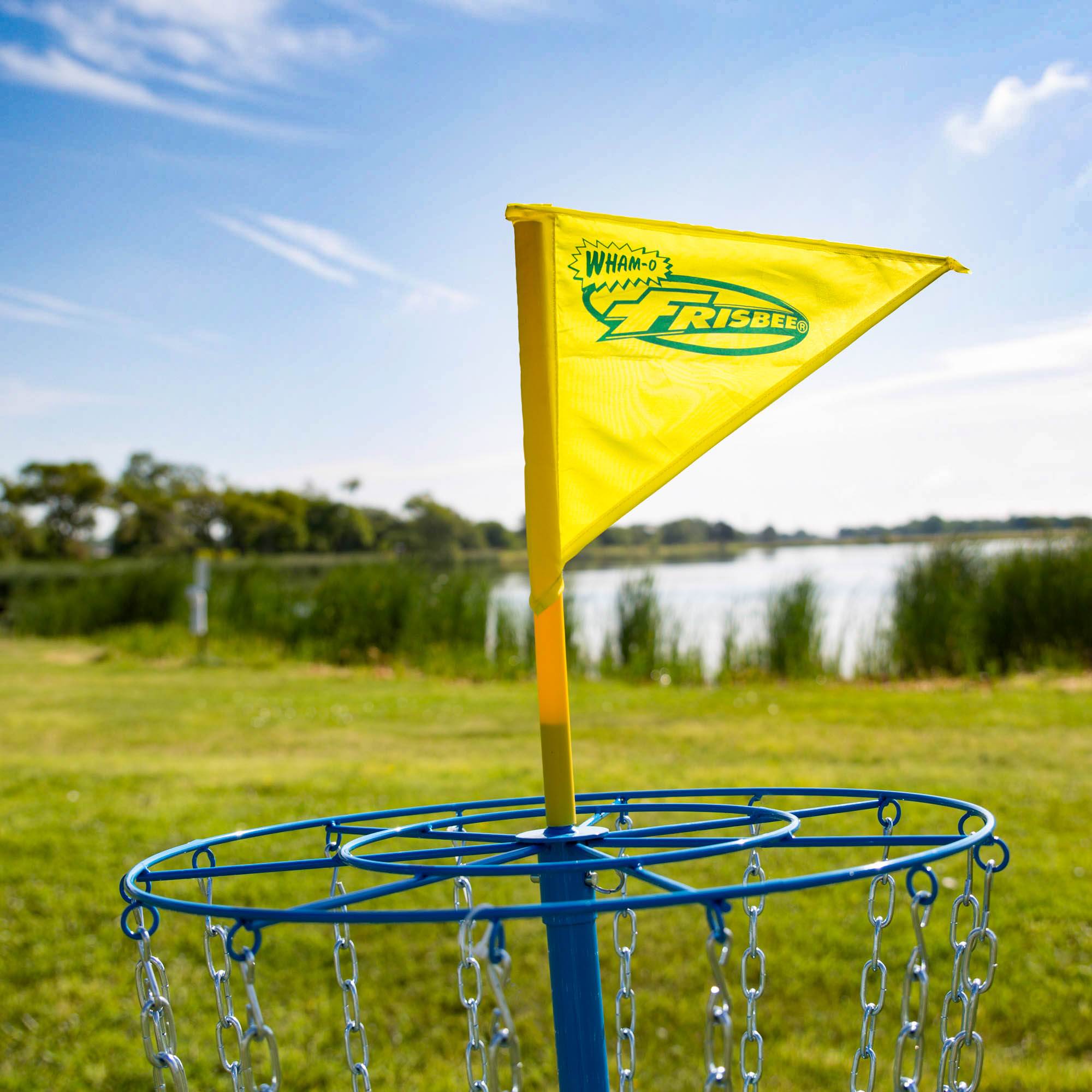 Wham-O PDGA Approved Official Frisbee Disc Golf Target, Blue (Open Box)