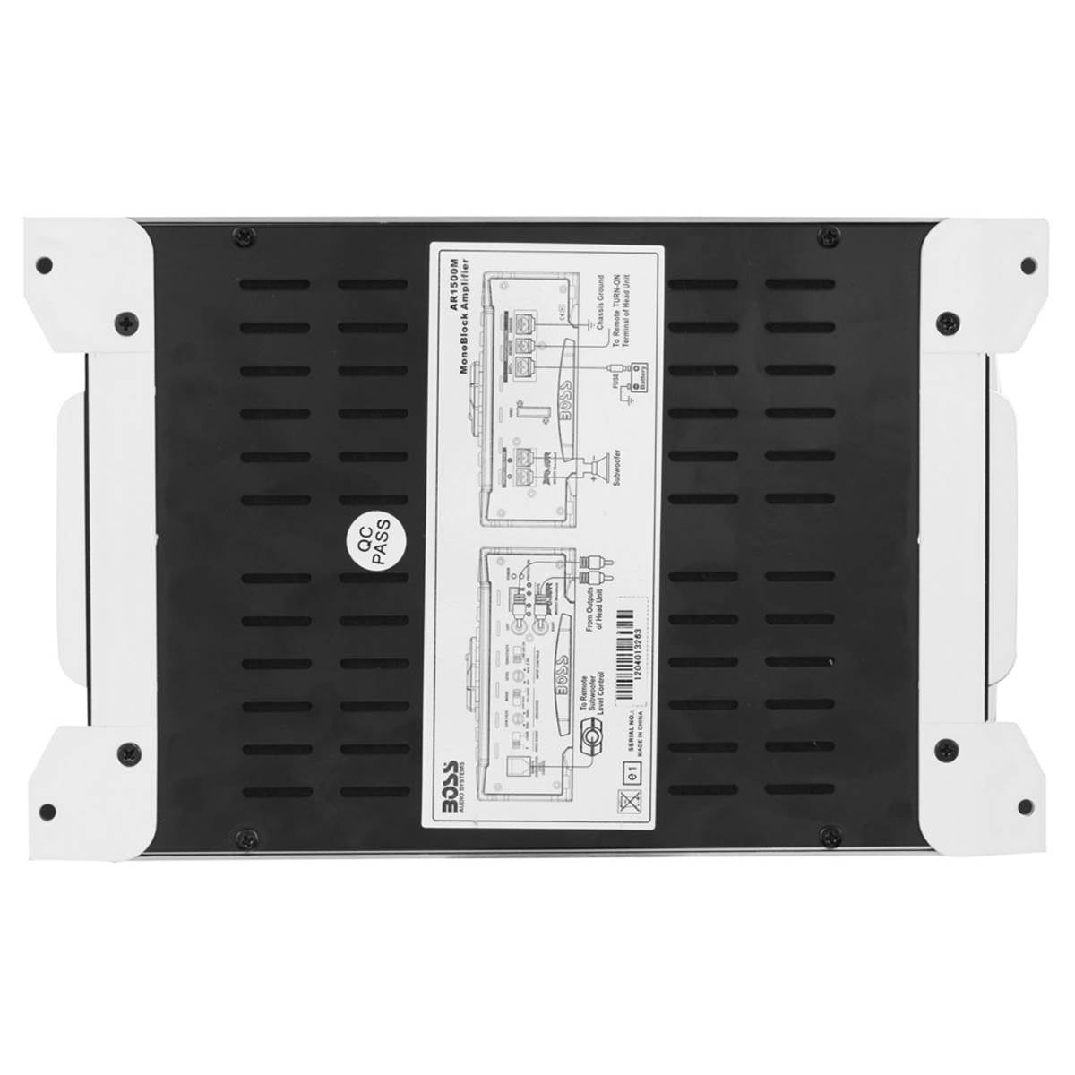 Pyle Dual 12" 1200W Subwoofers + Boss Armor 1500W Monoblock Amp & Wiring Kit