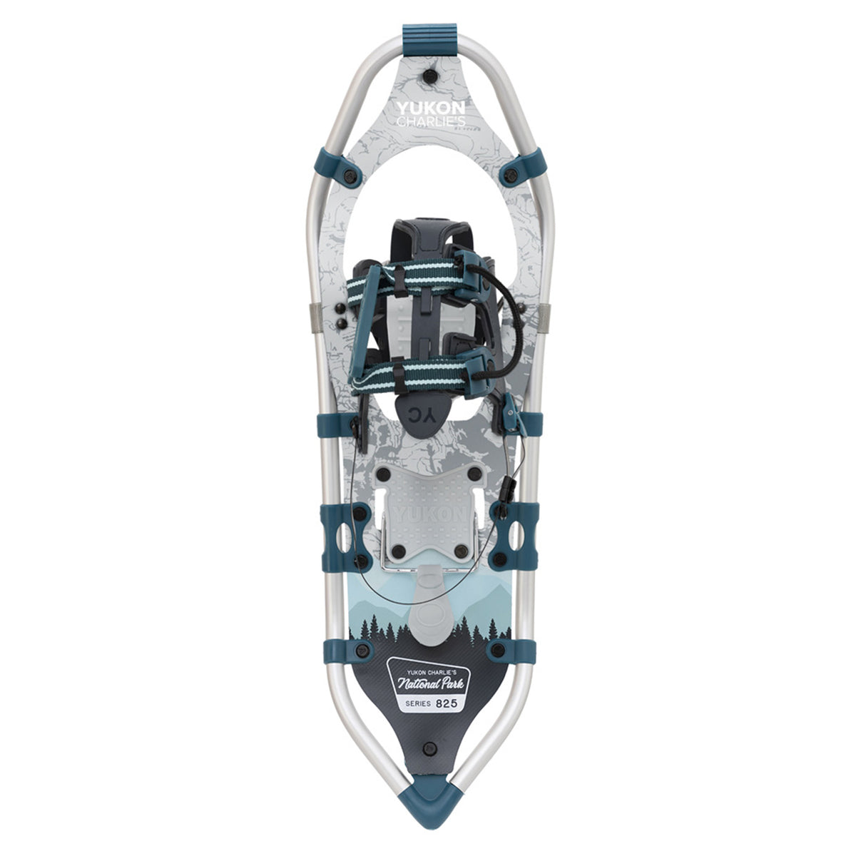 Yukon Charlie's 8 x 25 Inch Women Snowshoe Kit with Poles and Bag (Open Box)