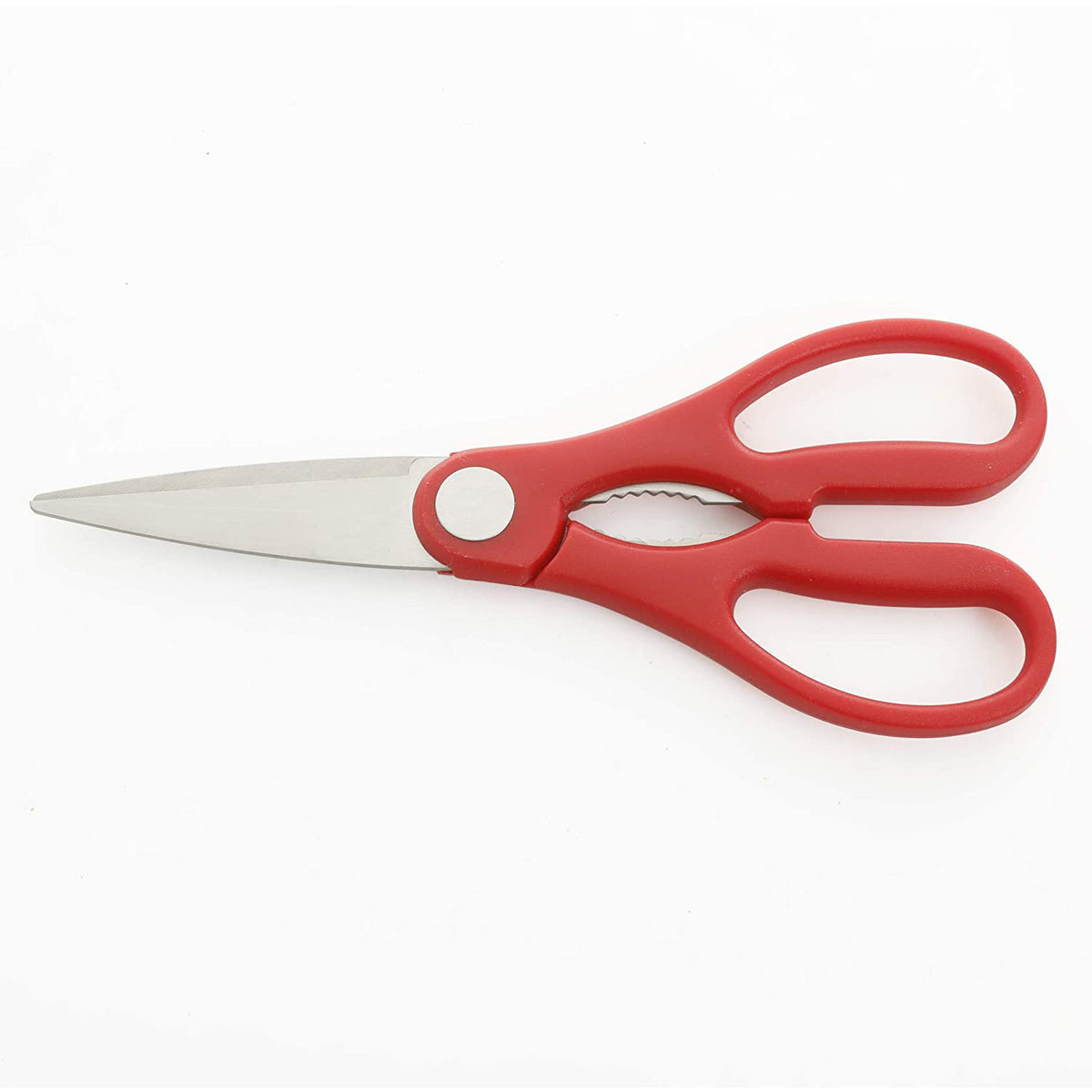 Oster Evansville 14 Piece Stainless Steel Knife Cutlery Set, Red/Wood (Open Box)