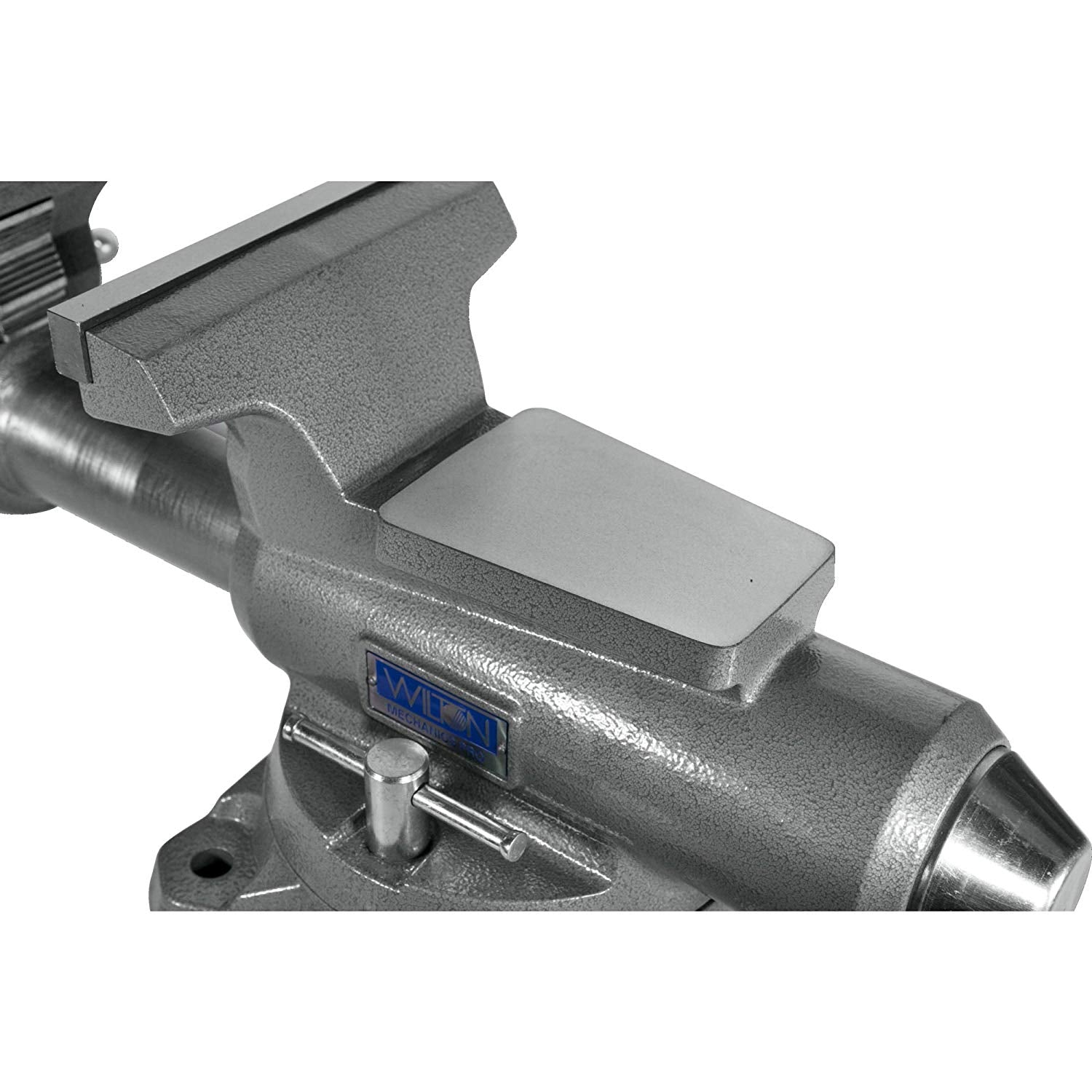 Wilton Pro 8" Jaw Width 8.5" Opening Steel Swivel Base Work Bench Vise (Damaged)