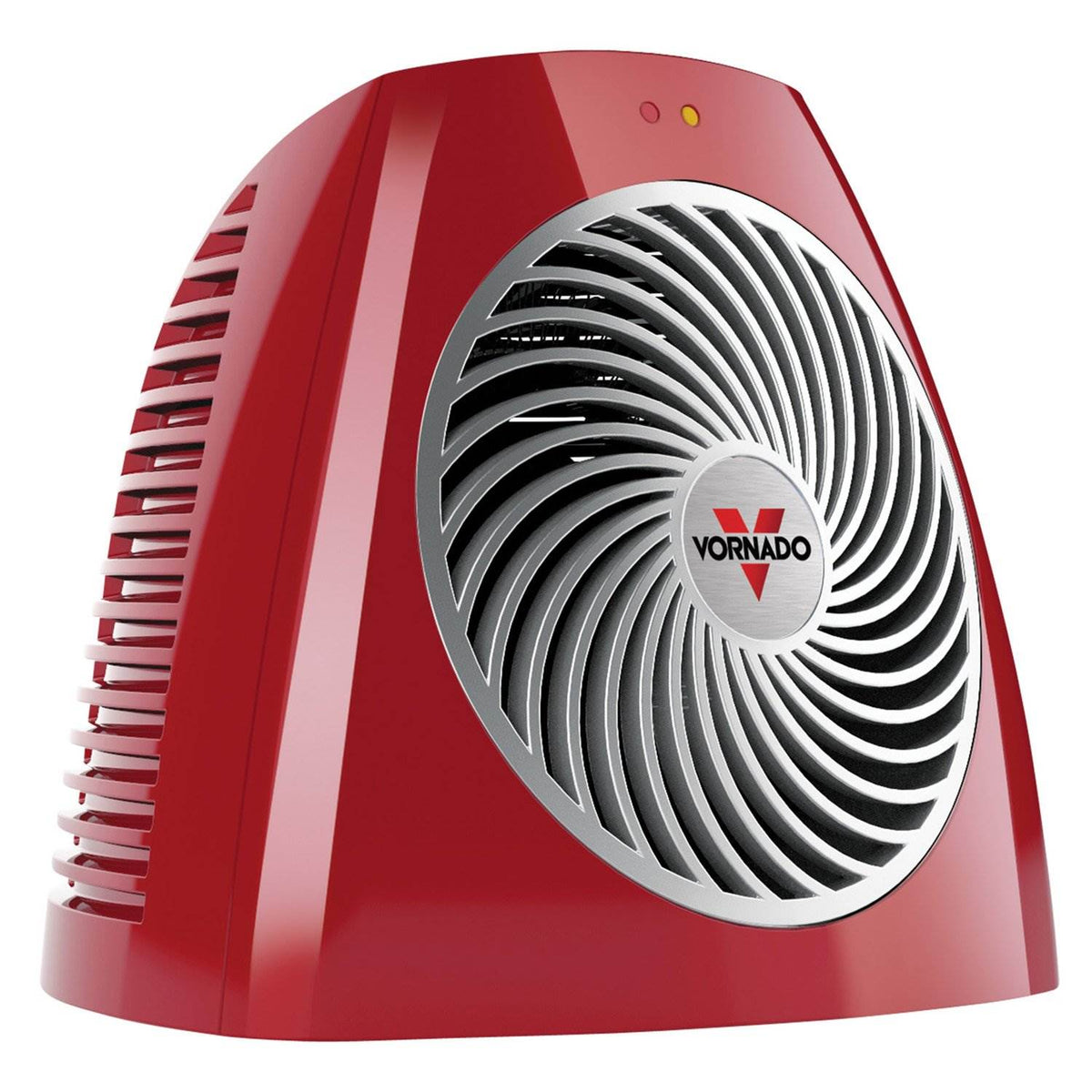 Vornado 750 Watt 2-Speed Vortex Small Personal Fan Space Heater, Red (Open Box)