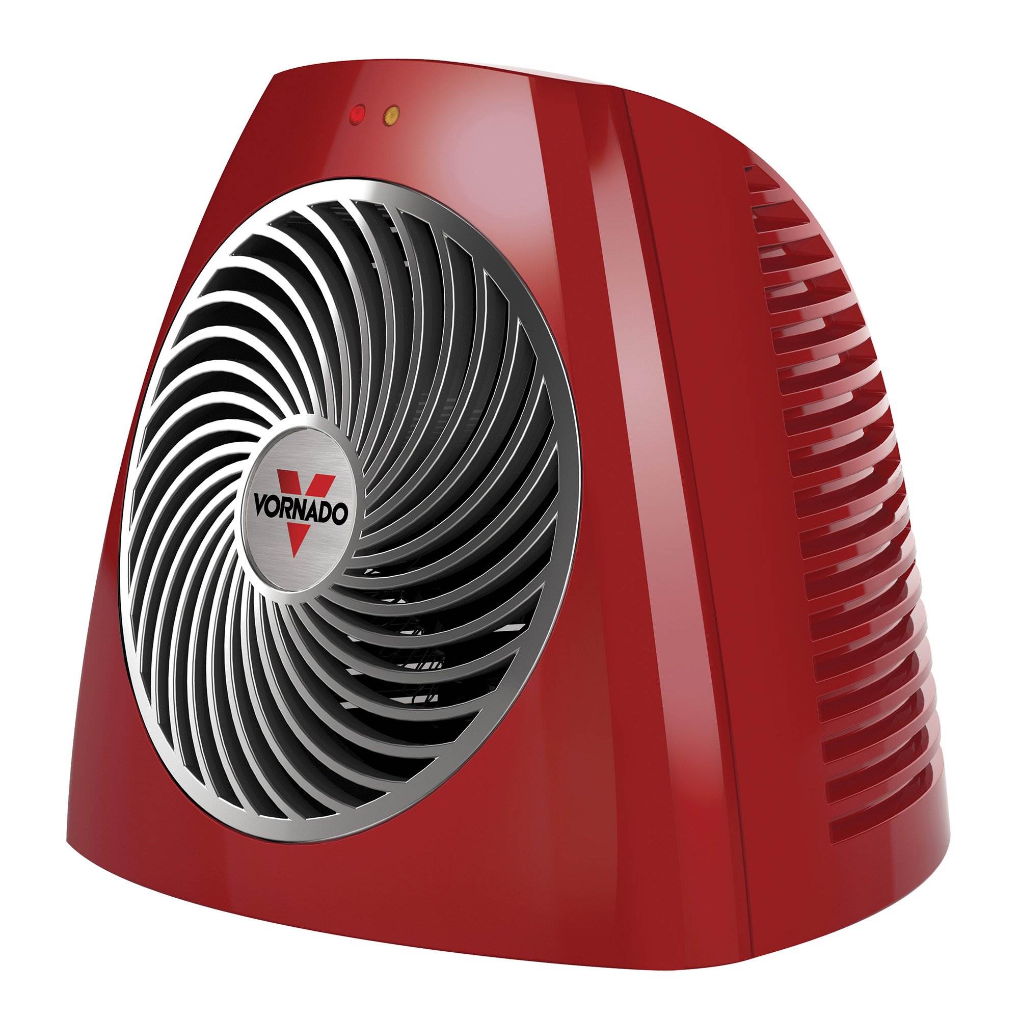 Vornado 750 Watt 2-Speed Vortex Small Personal Fan Space Heater, Red (Open Box)