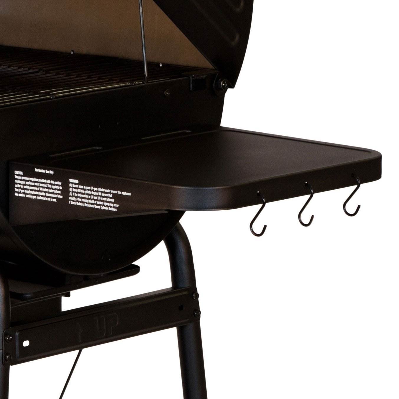 Char-Griller 3 Burner Grillin' Pro BBQ Steel 40,800 BTU Heat Propane Gas Grill