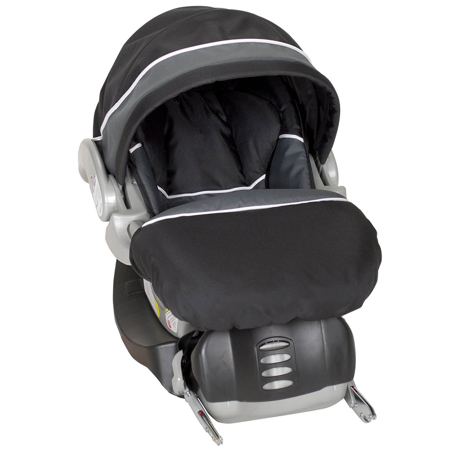Baby Trend Double Sit N Stand Stroller + FlexLoc Infant Car Seat & Car Base-Onyx