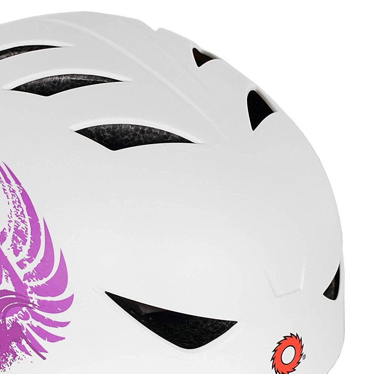 Razor 2 Cool Kids Adjustable Bike Skateboard Helmet, White & Pink (Open Box)