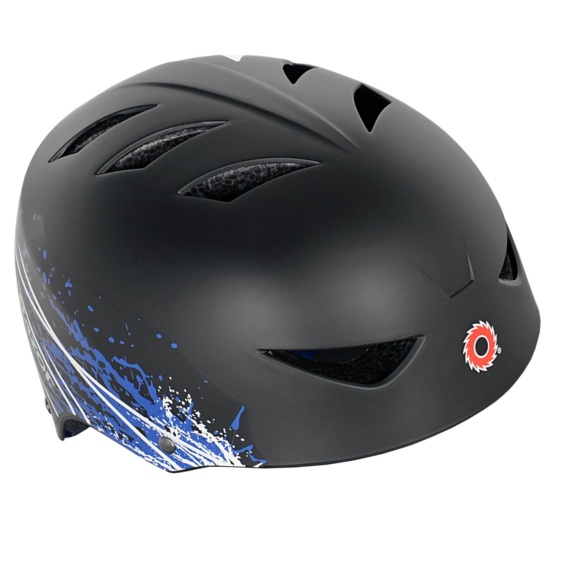Razor Ambush Child Kids 5-8 Years Adjustable Bike/Skate Helmet, Black (Open Box)