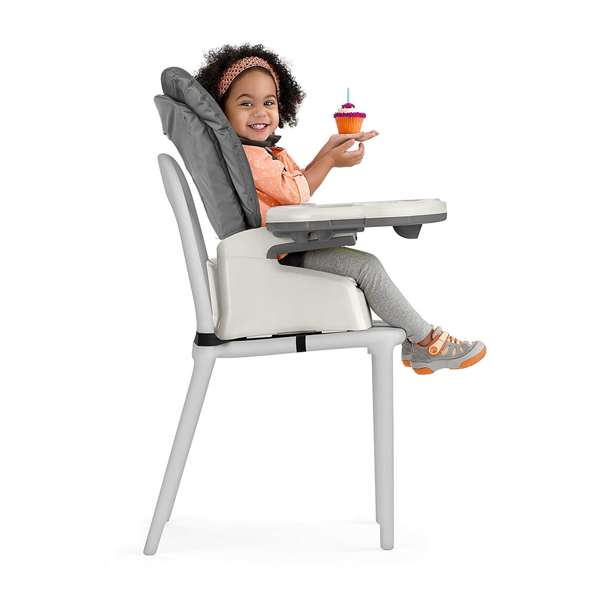 Chicco Stack 3 in 1 Transformable & Portable Highchair, Booster, & Stool, Nordic - VMInnovations