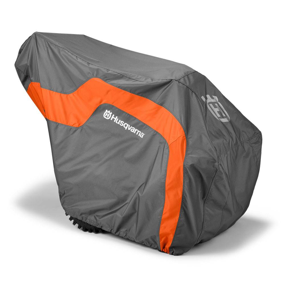Husqvarna Snow Thrower Blower Protective Heavy Duty Tarp Cover, Gray (Used)