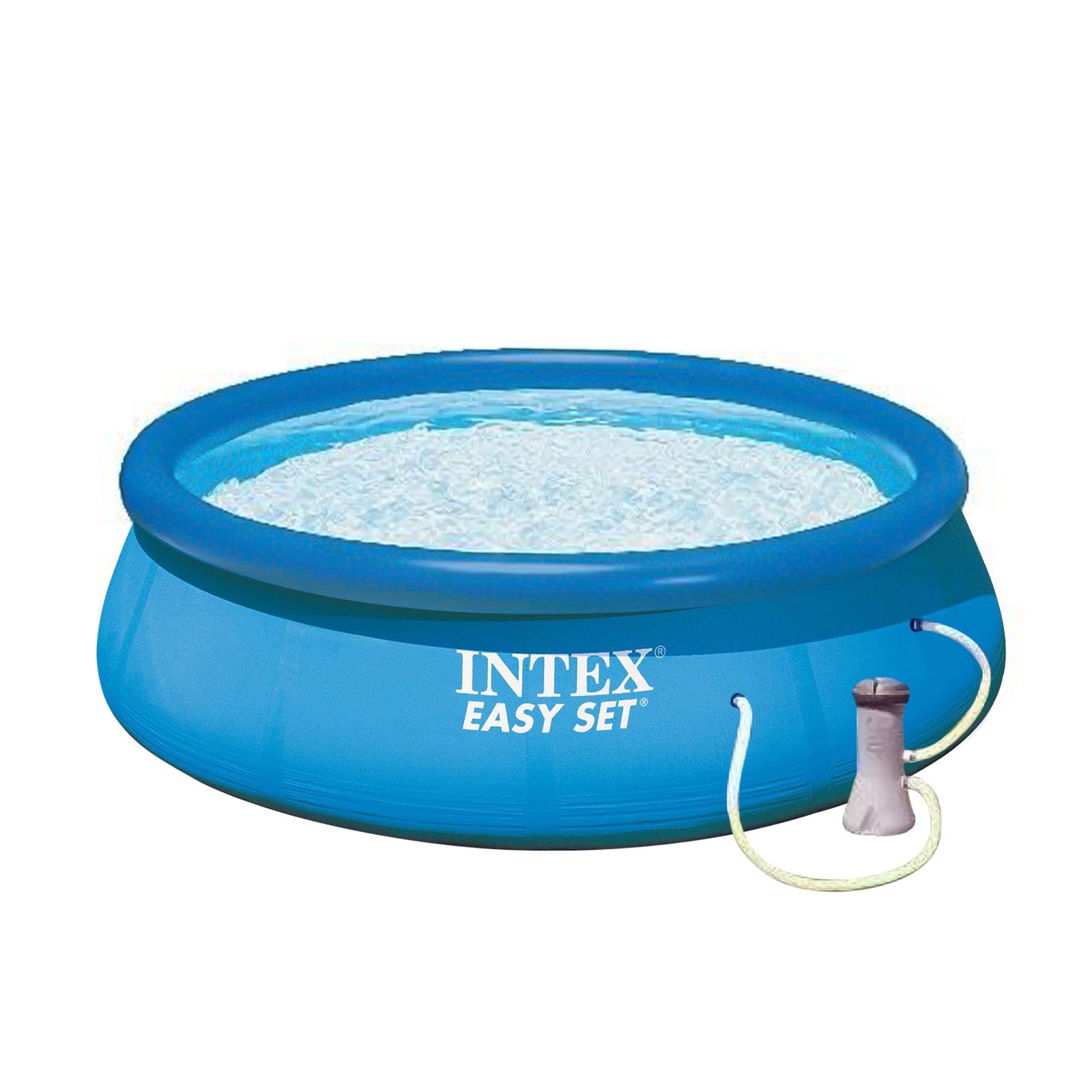 Intex 12ft x 30in Easy Set Above Ground Swimming Pool and Filter Cartridge Pump - VMInnovations