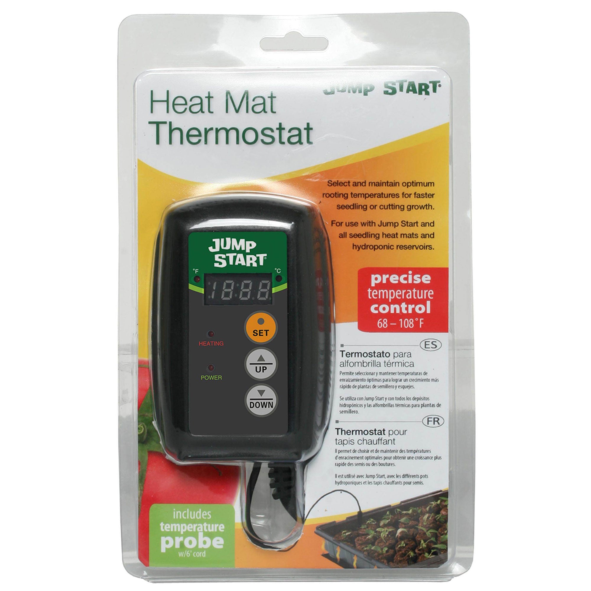 Jump Start MTMDA+MTPRTC 60"x21" Garden Heat Mat Modular Add-On w/Temp Controller