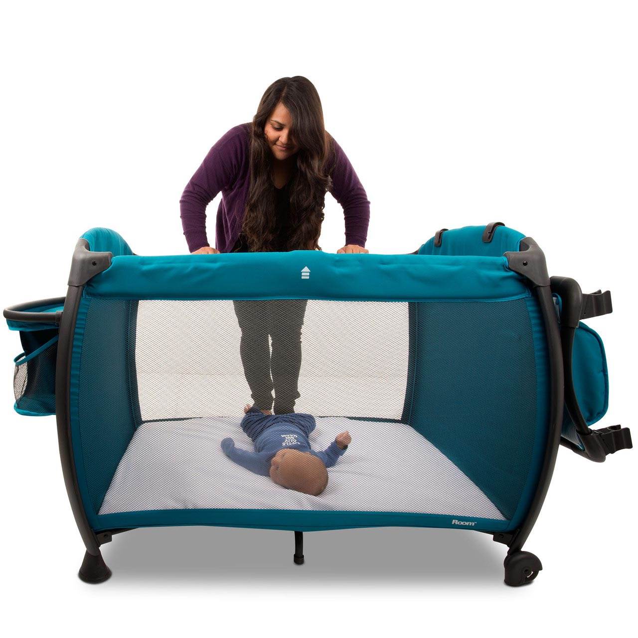 Joovy The Room Infant Nursery Center Portable Travel Bassinet | Open Box