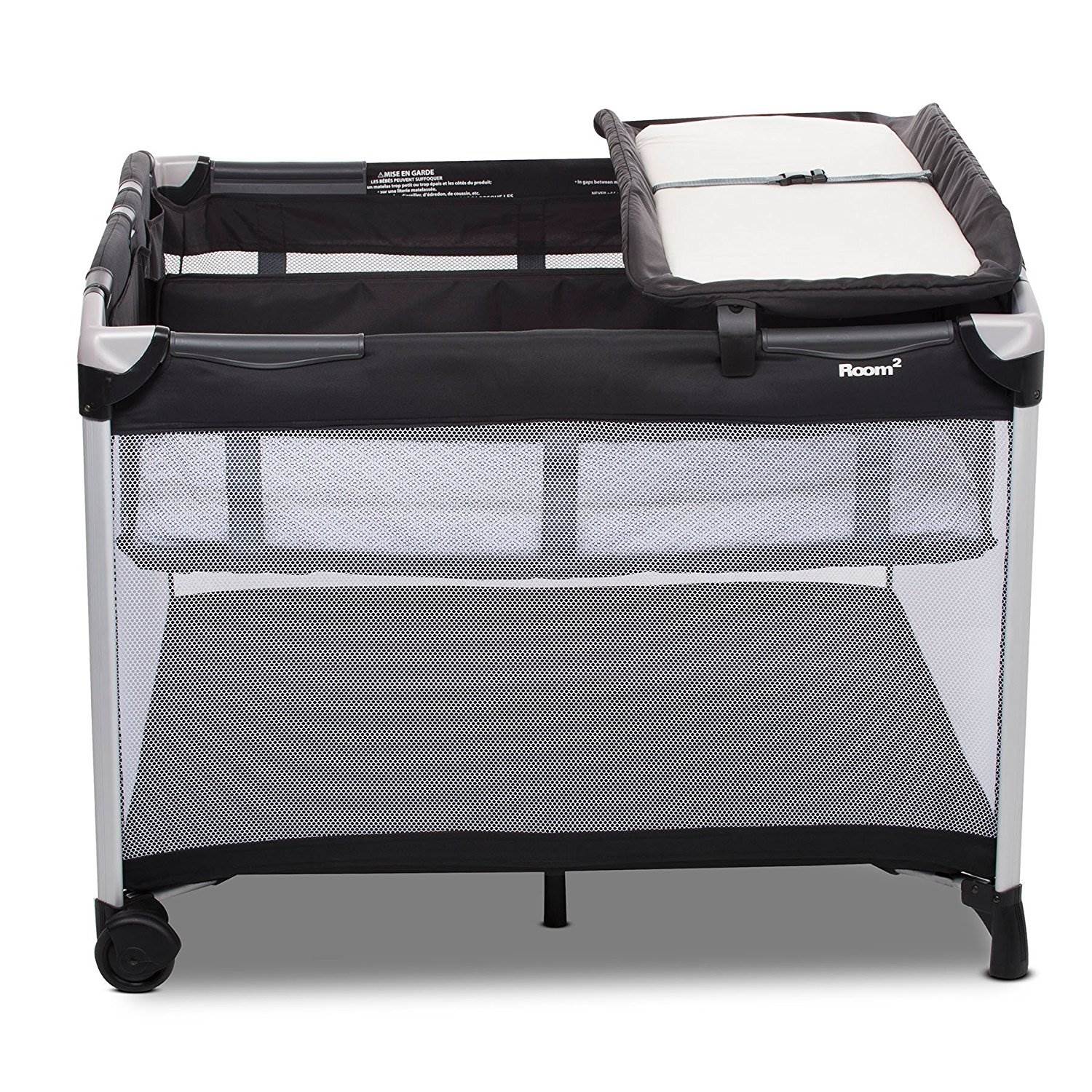 Joovy Twin Nursery Bassinet Changing Table Accessory for Room2 Playard (Used)