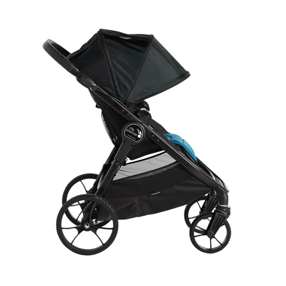 Baby Jogger Front/Rear Facing Reclining Stroller, Black & Teal | Open Box