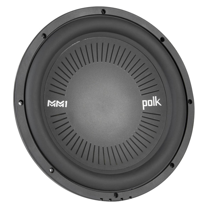 Polk MM1 Series 12" 1260W Dual Voice Coil ATV, Car, & Marine Subwoofer(Open Box) - VMInnovations
