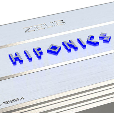 Hifonics ZXX-1000.4 1000W 4 Channel Class A/B Bridgeable Amplifier w/ Wiring Kit