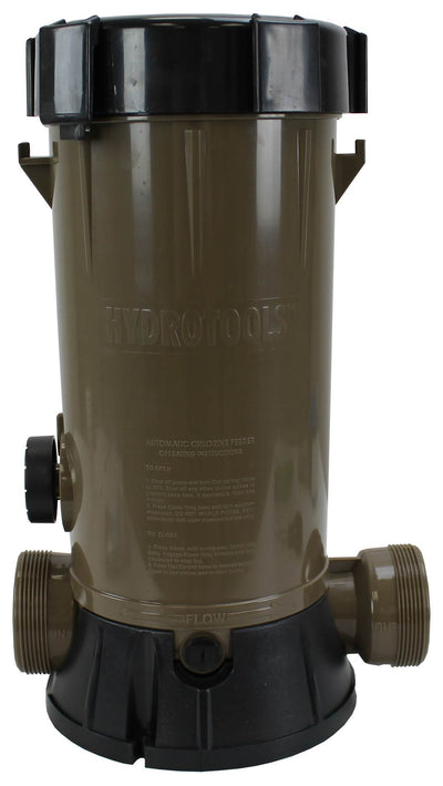 Hydro Tools 8750 Automatic Inline Above Ground Swimming Pool Chlorinator Feeder