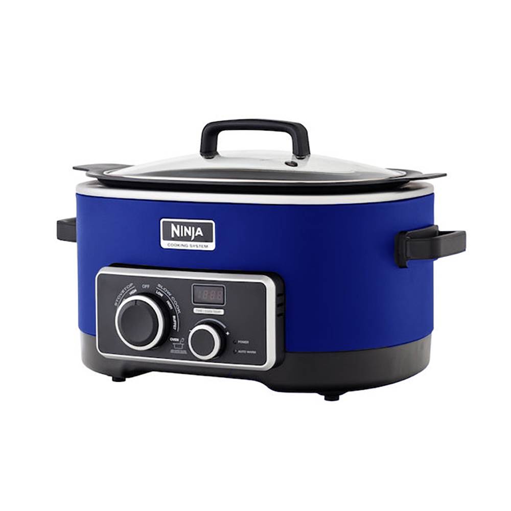 Ninja 6 Quart 3 In 1 Blue Multi-System Slow Cooker (Refurb, Open Box)