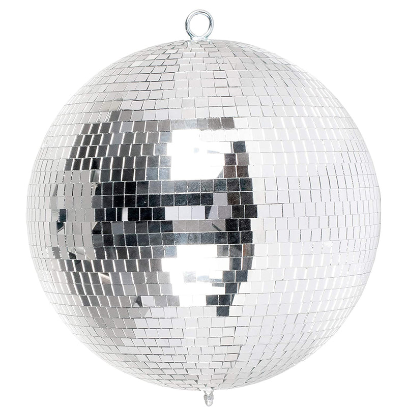 Eliminator Lighting 12-Inch Disco Mirror Ball with Hanging and Motor Ring (Used)