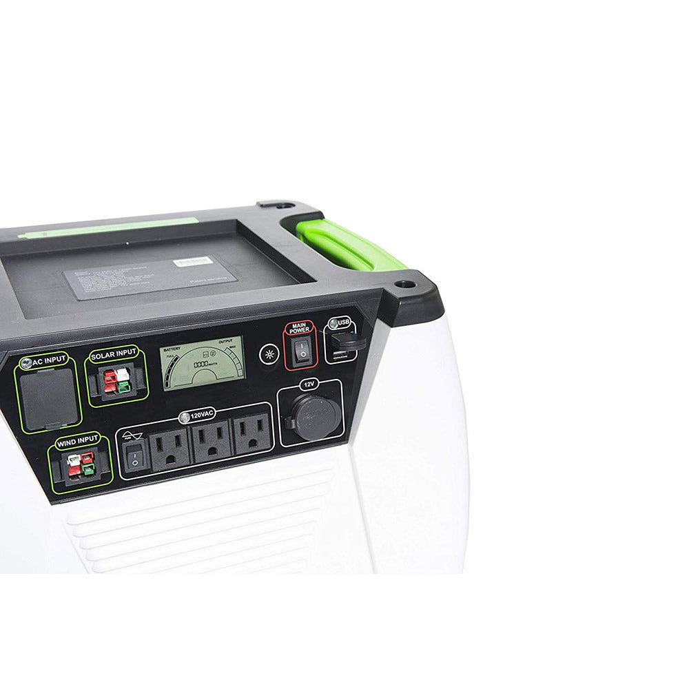 Nature's Generator GXNGAU Gold System Portable Generator with Solar Power Panel