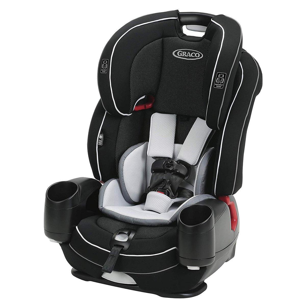 Graco 2048739 Nautilus SnugLock LX 3-in-1 Convertible Booster Car Seat, Codey - VMInnovations
