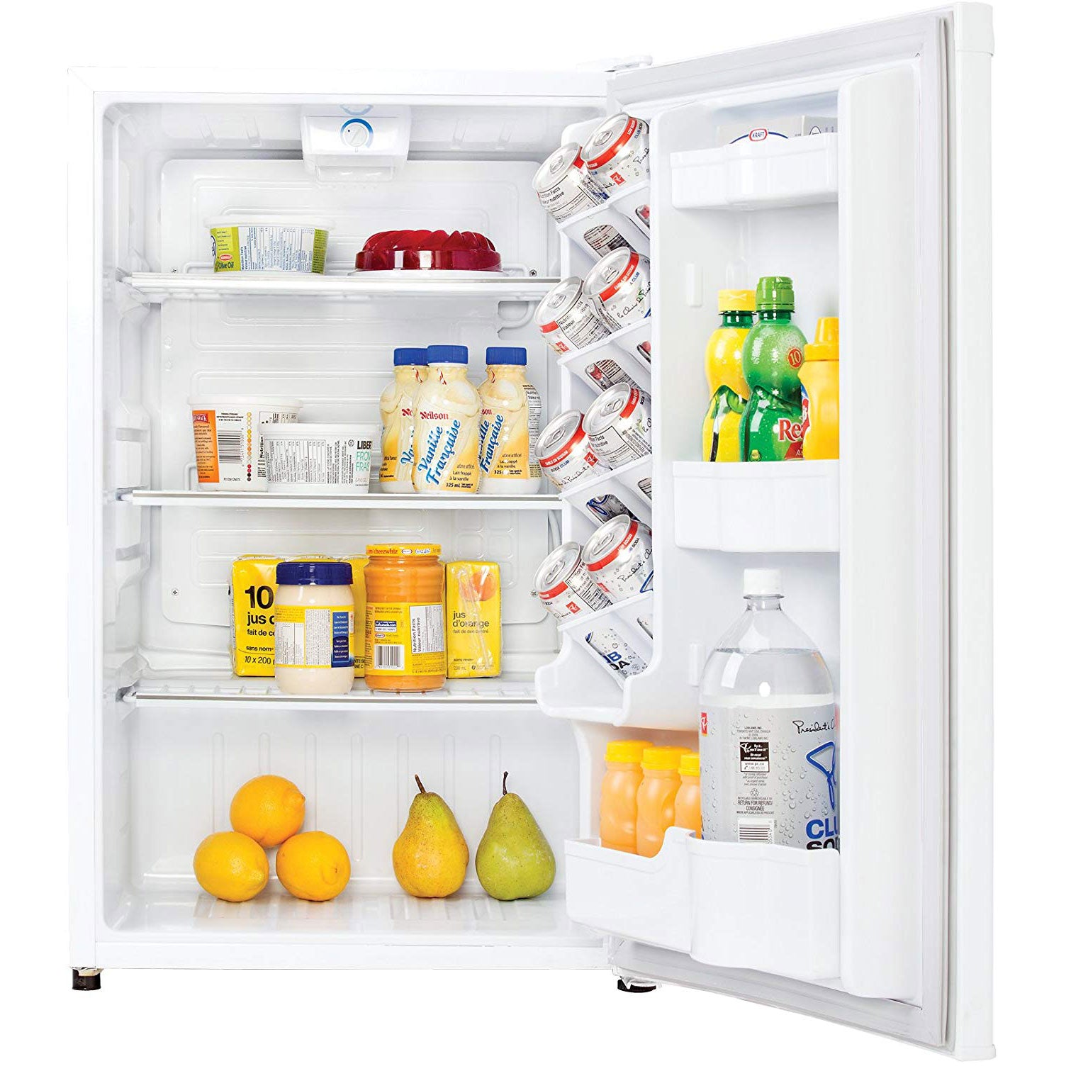 Danby Designer 4.4 Cubic Feet Auto Defrost Mini Refrigerator, White (Used) - VMInnovations